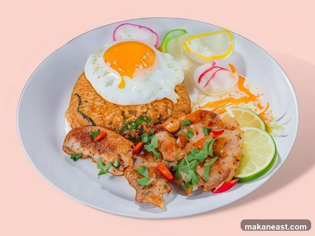Savory Dish with Fried Egg