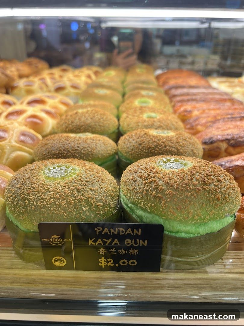 Pandan Kaya Bun