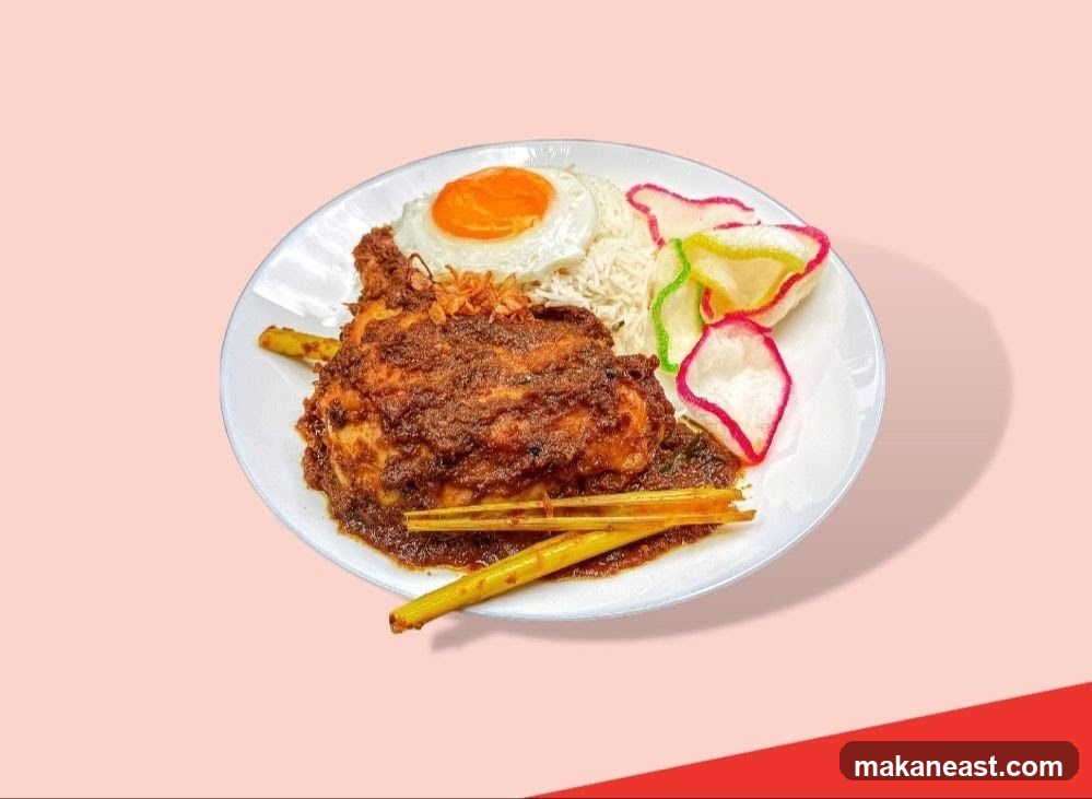 Chicken dish with rice and crackers