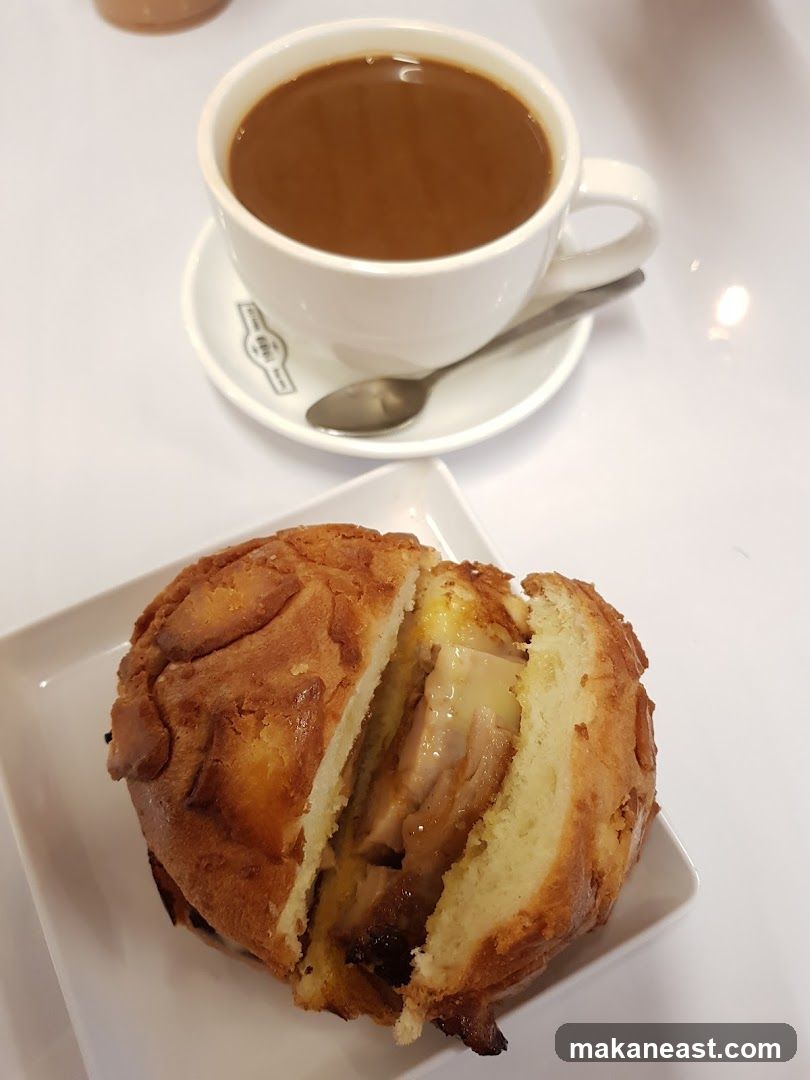 Coffee and Pork Bun