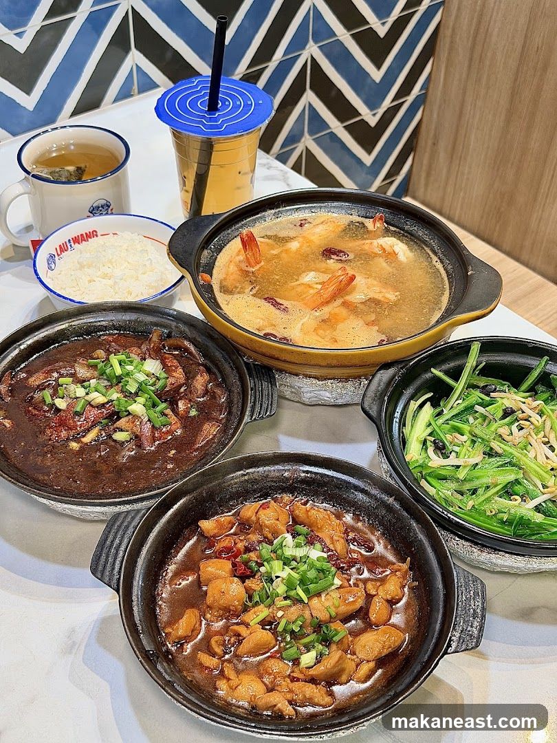 Assortment of Dishes