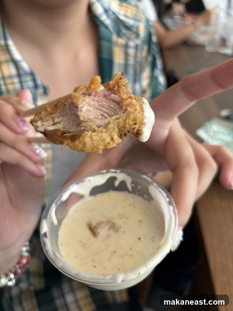 Fried Chicken Bite with Dip