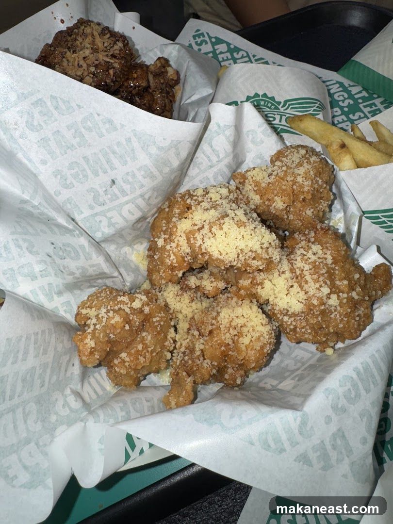 Chicken Wings and Fries