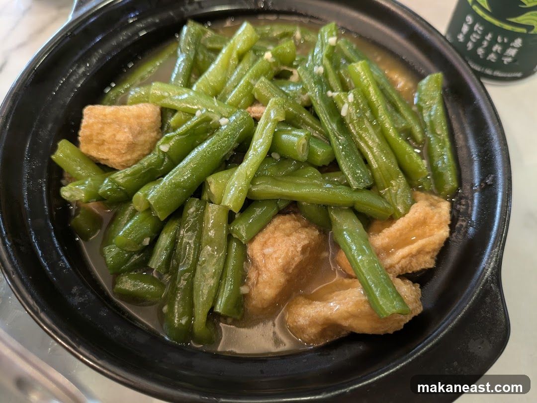 Green Beans and Tofu