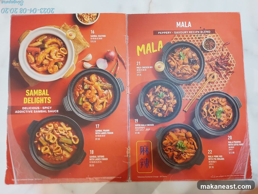 Sambal Delights & Mala