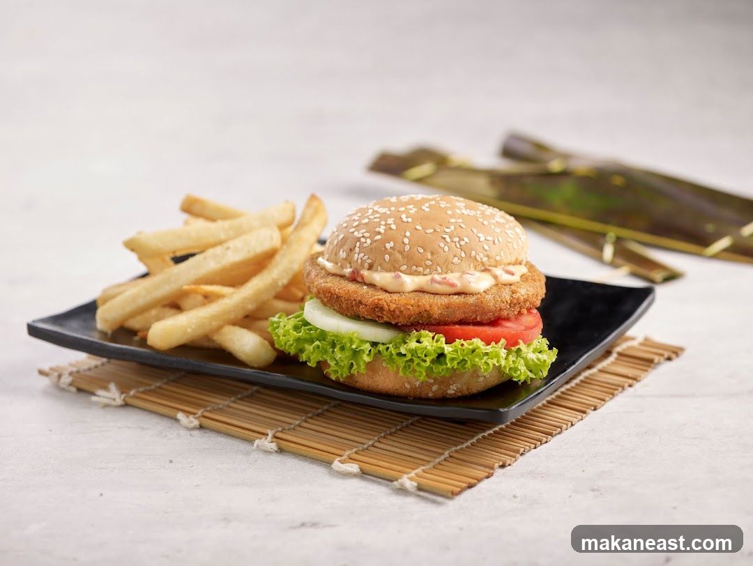 Burger and Fries