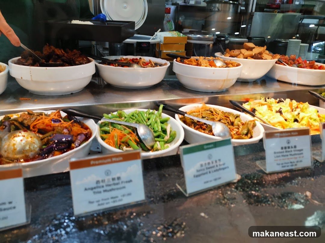 Buffet Food Display