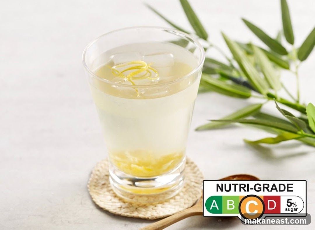 Lemon Drink with Nutri-Grade Label