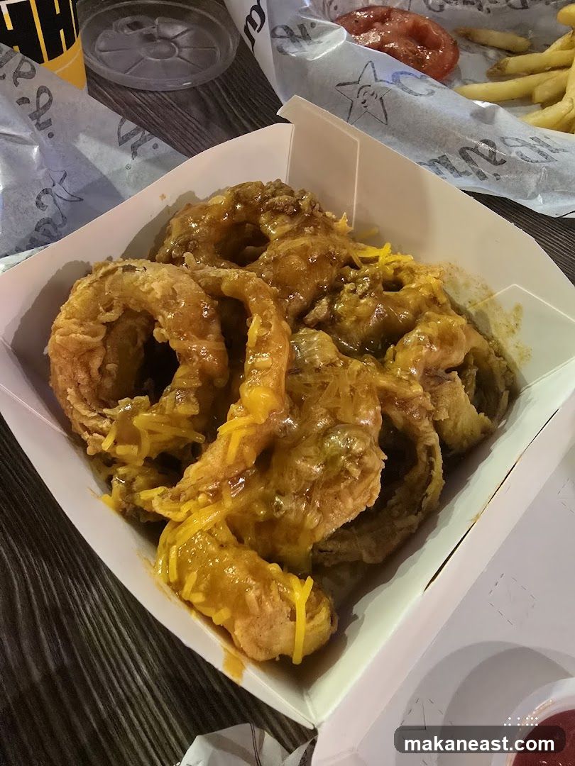 Onion Rings with Cheese
