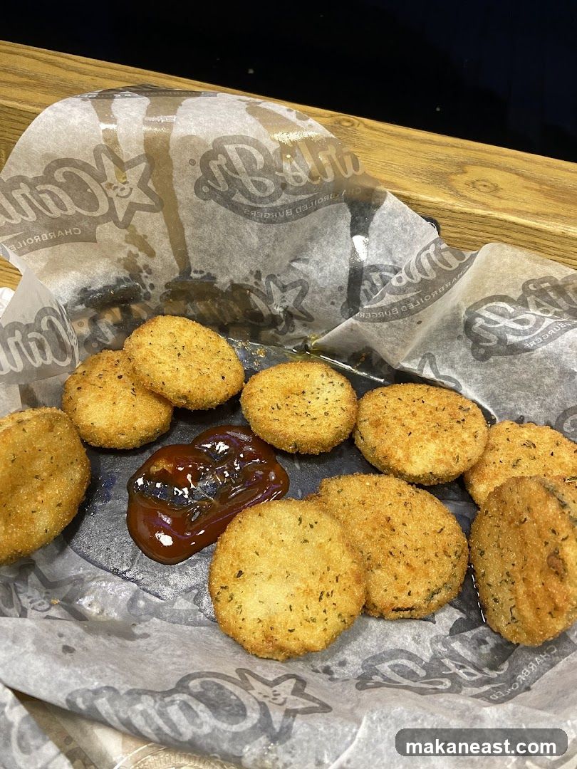 Fried Pickles with Dipping Sauce