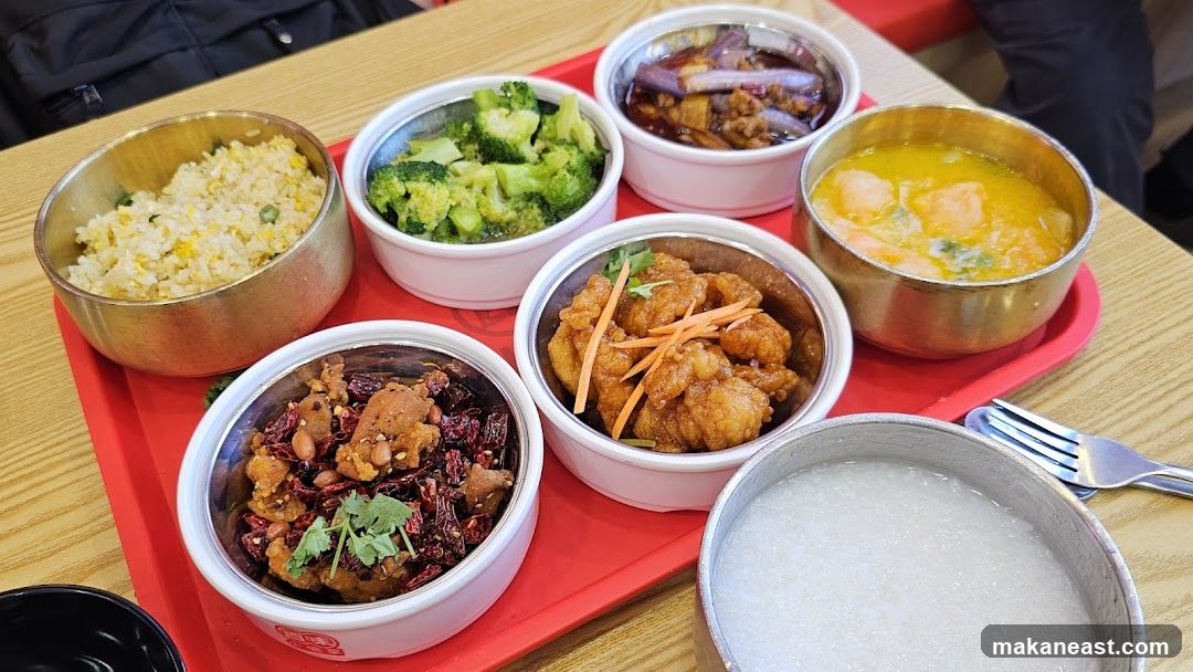 Assortment of Chinese Dishes