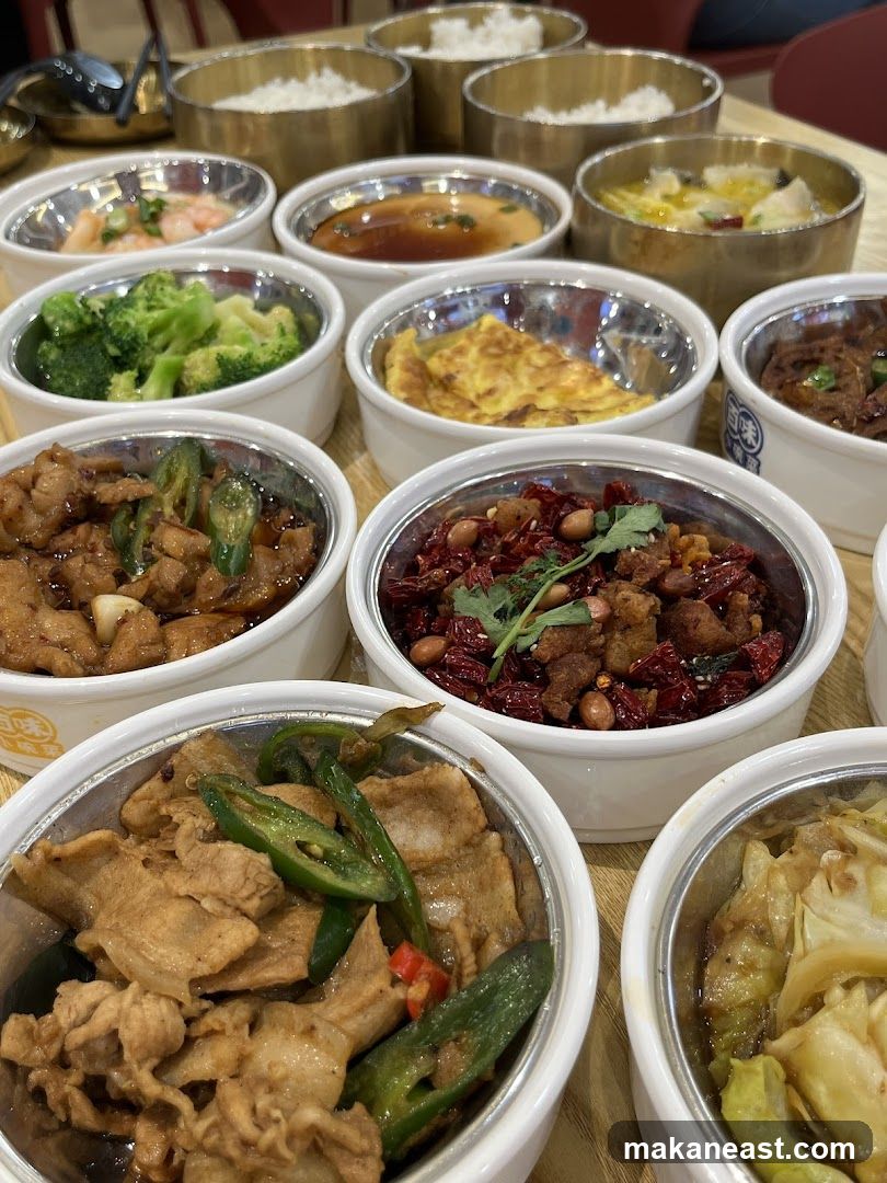 Assortment of Chinese Dishes