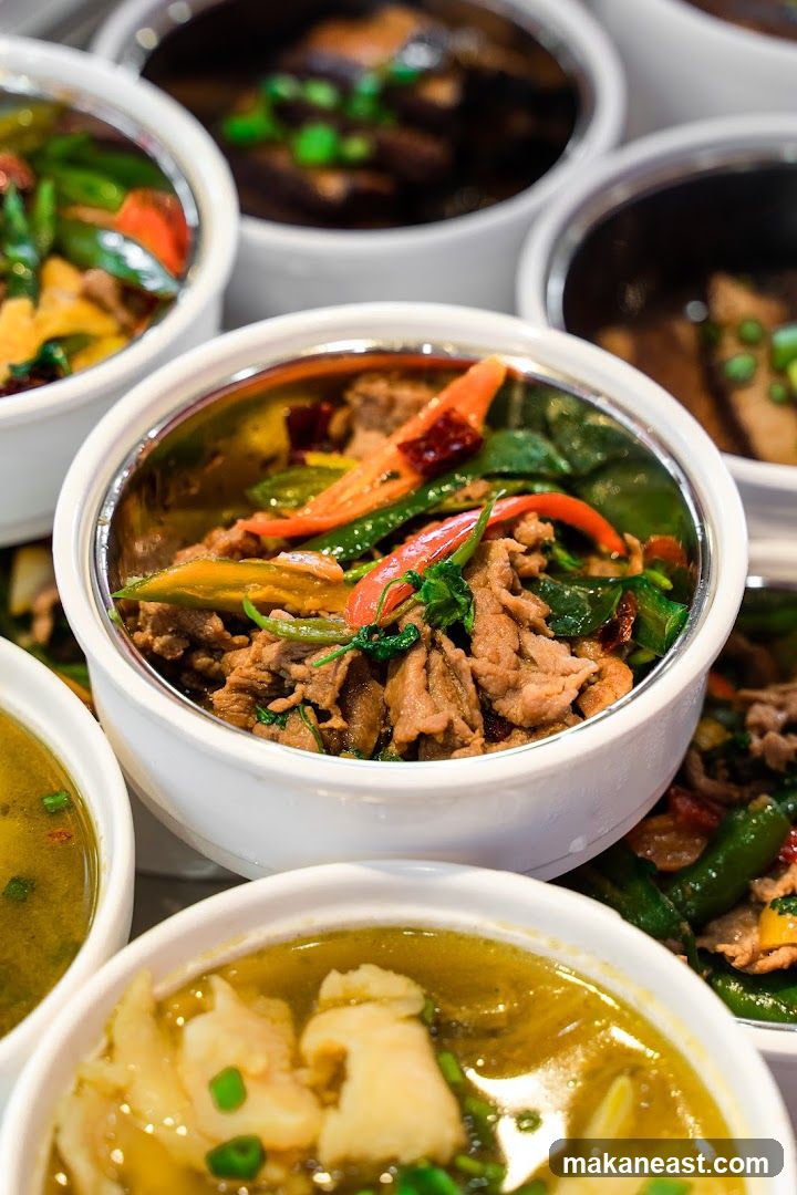 Assortment of Asian Dishes