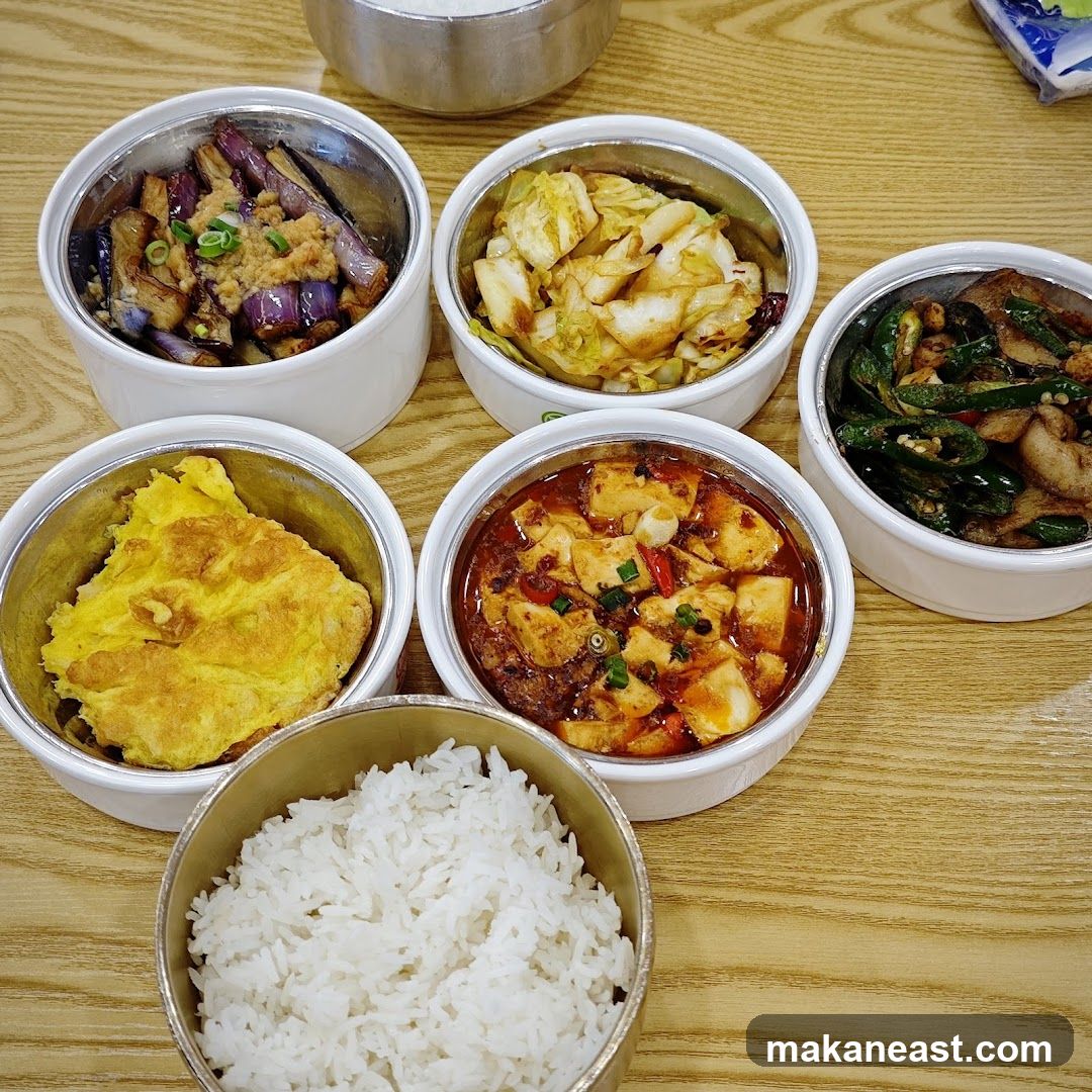 Assortment of Chinese Dishes