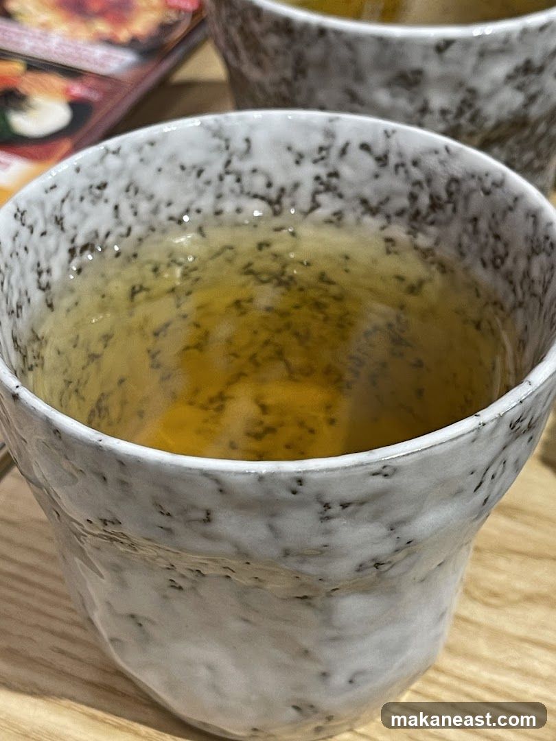 Tea in a Textured Cup