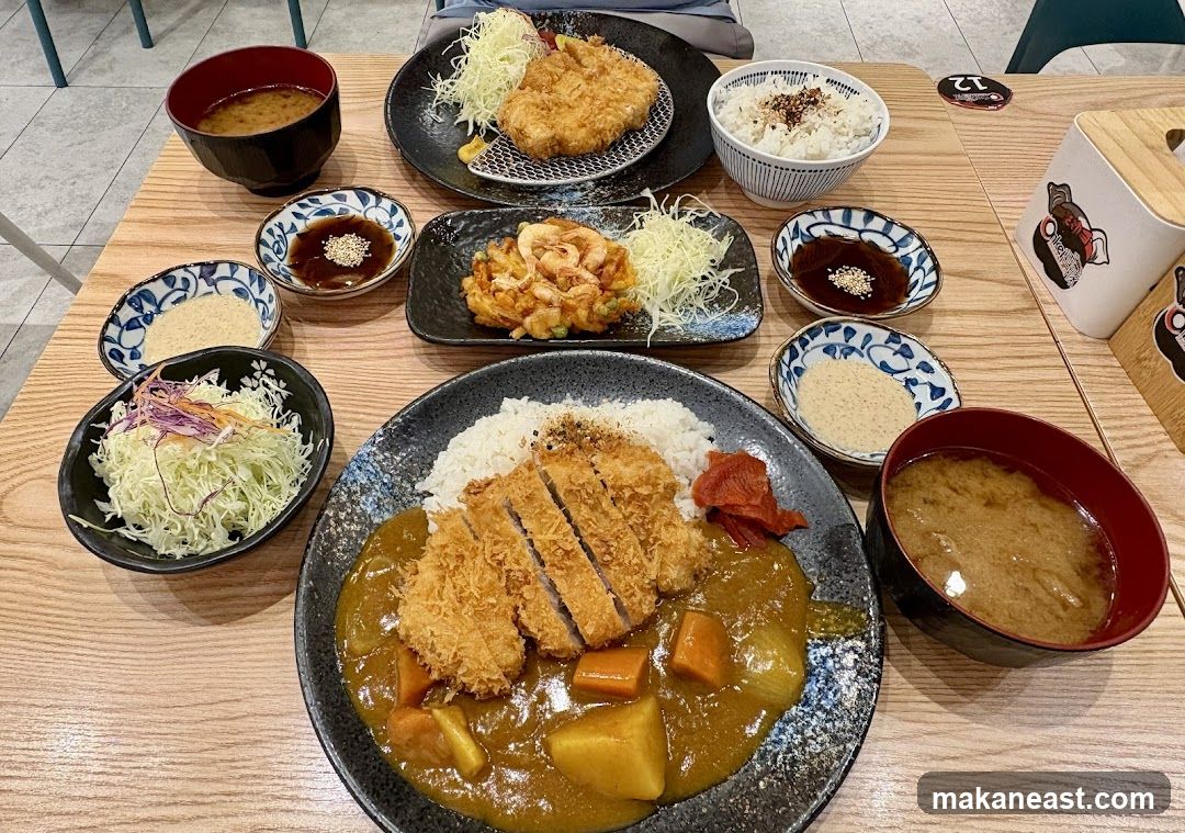 Japanese Curry and Side Dishes