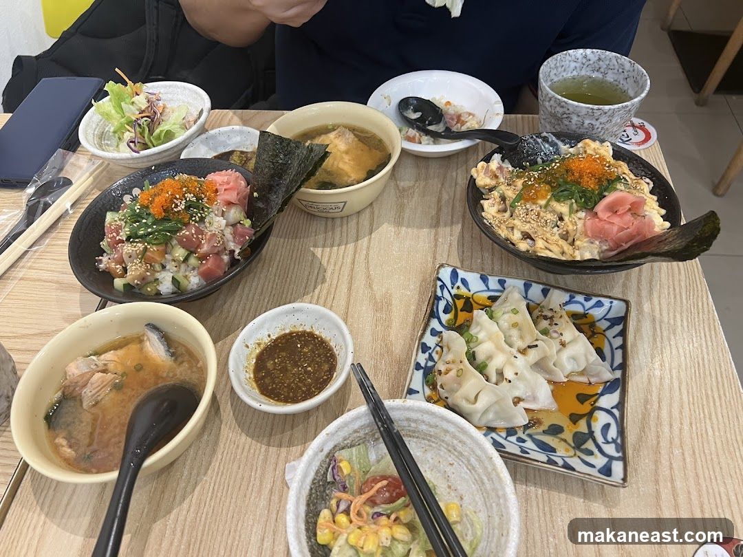 Japanese Food Spread