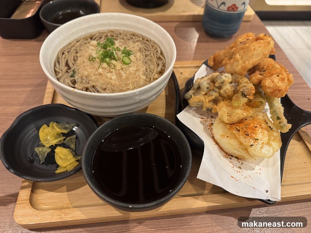 Soba Noodles with Tempura