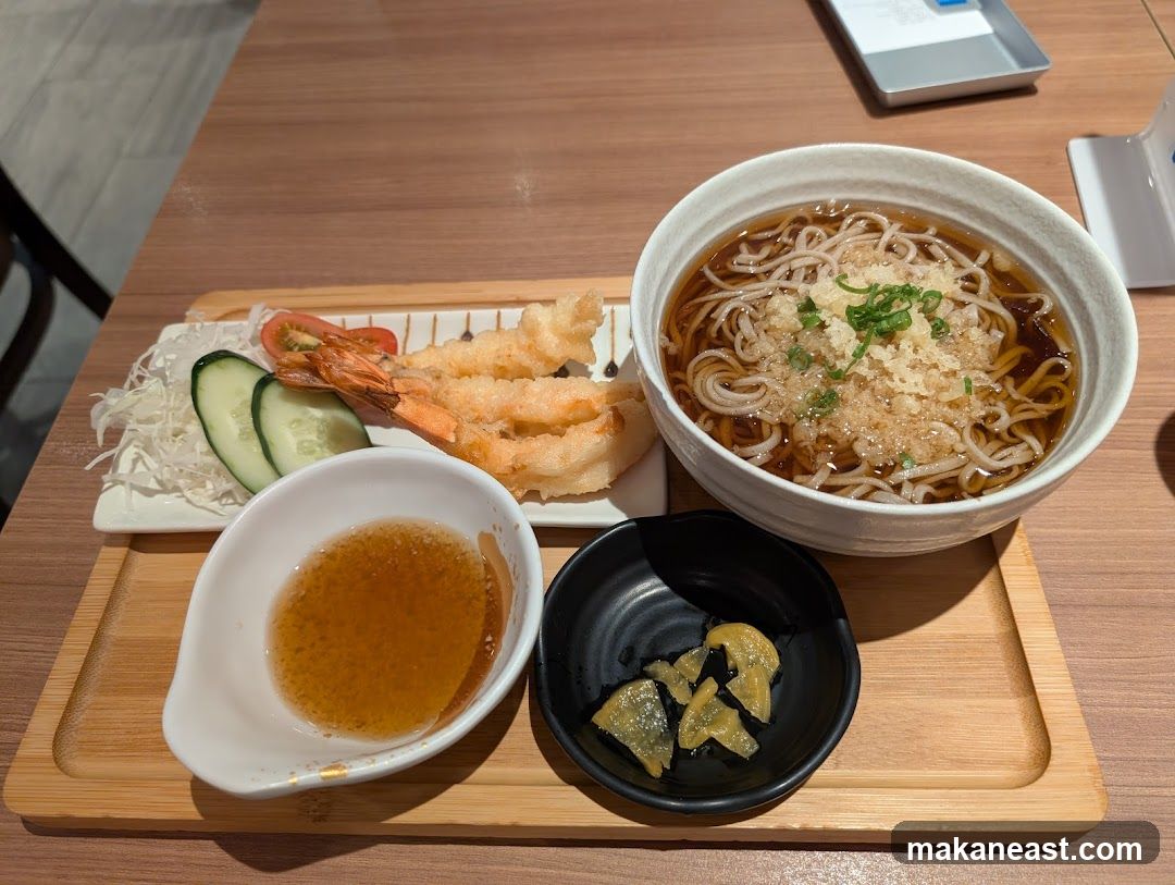 Soba Noodles with Tempura