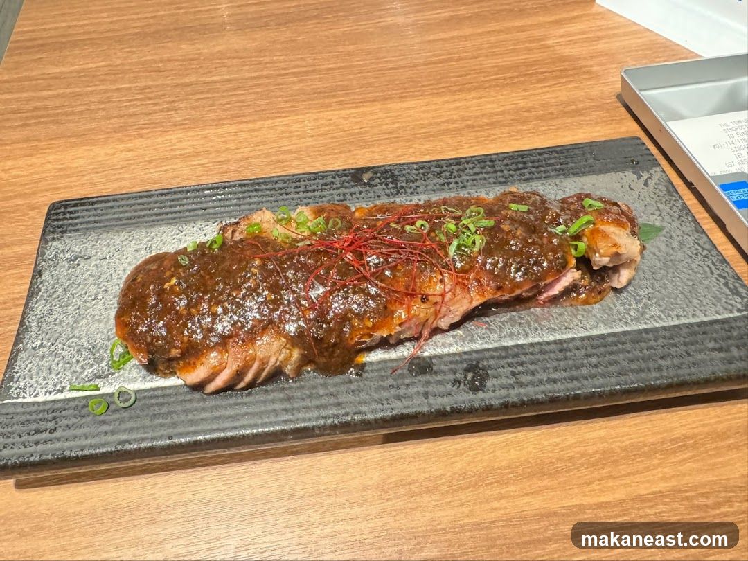 Sliced Meat Dish