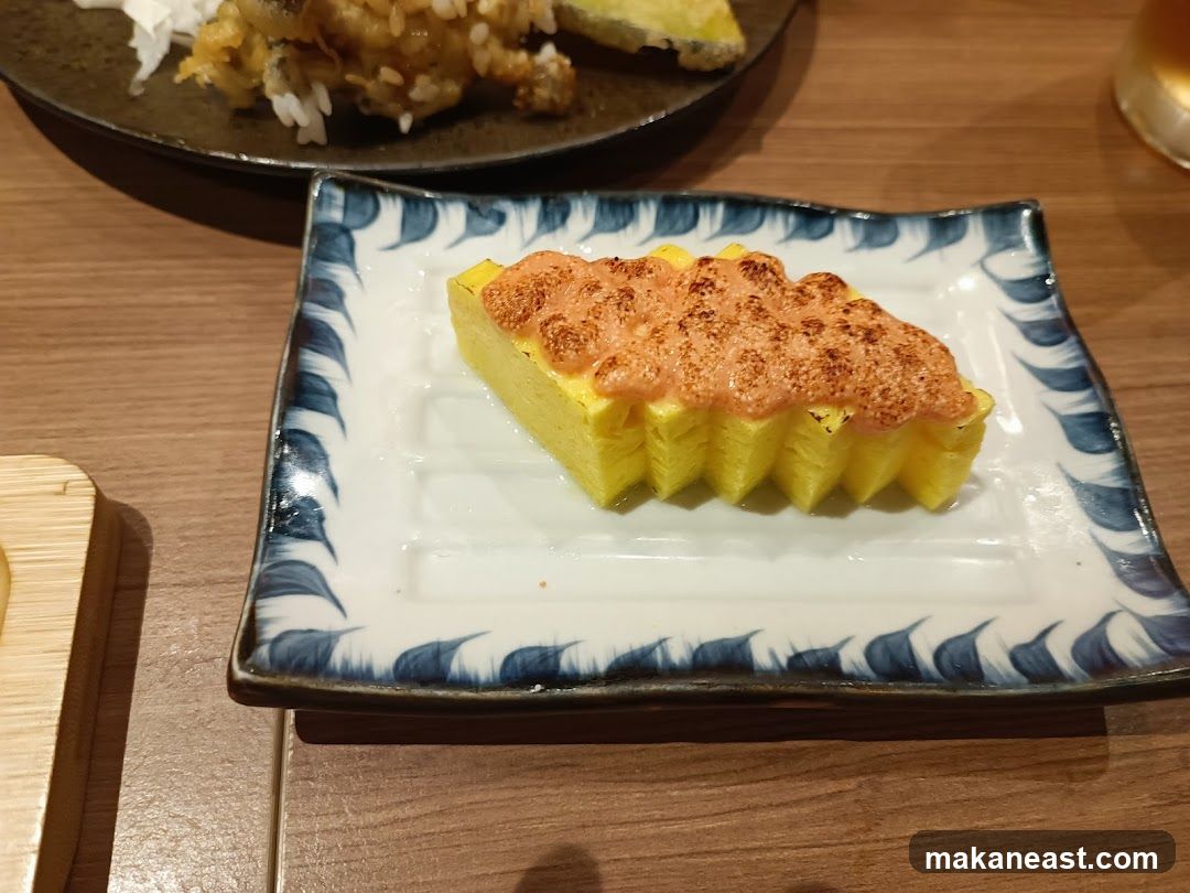 Tamagoyaki with Topping