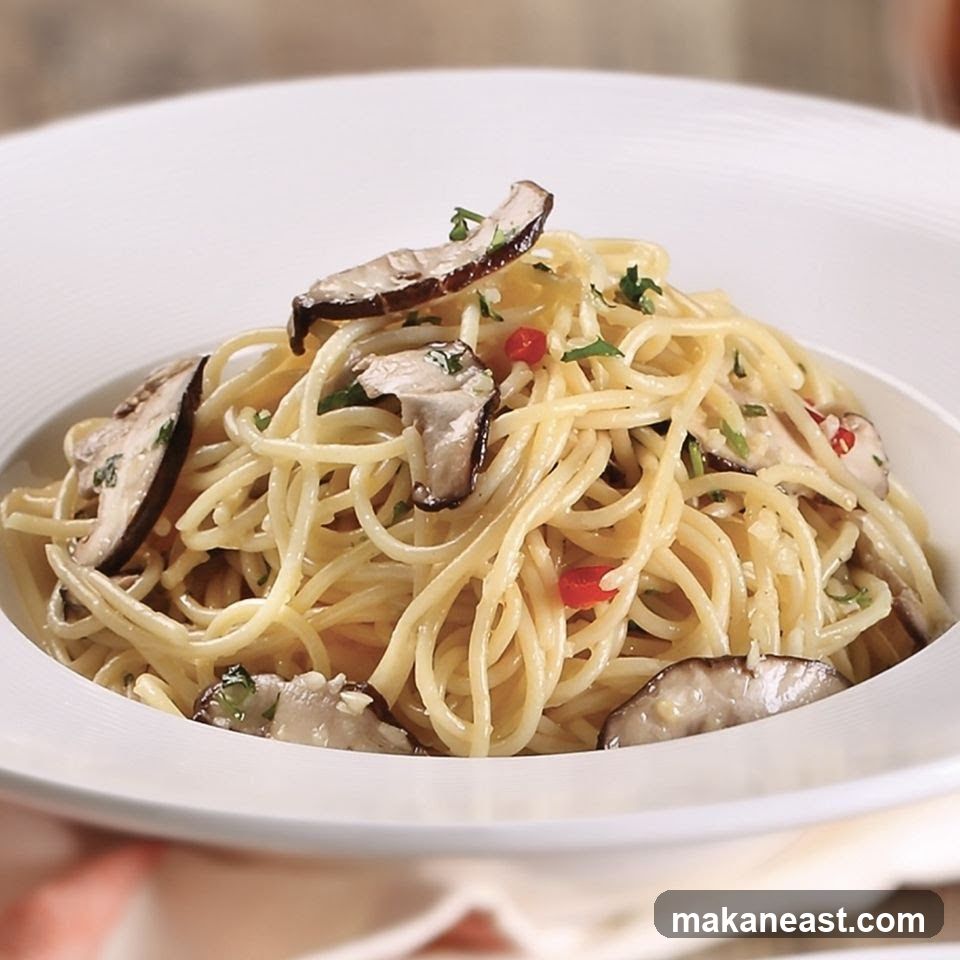 Mushroom Spaghetti
