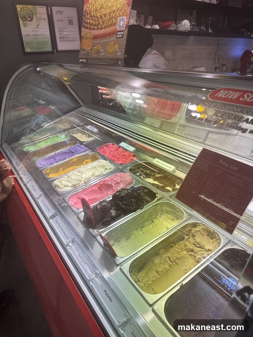 Ice Cream Display