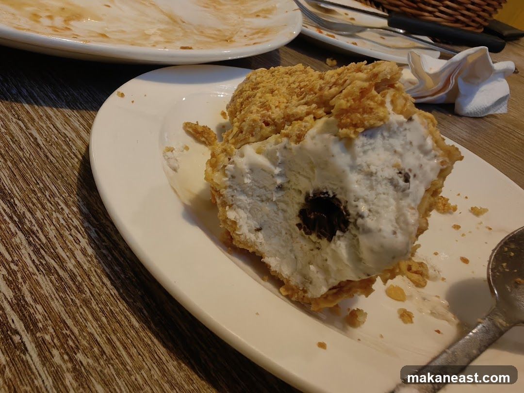 Fried Ice Cream Dessert