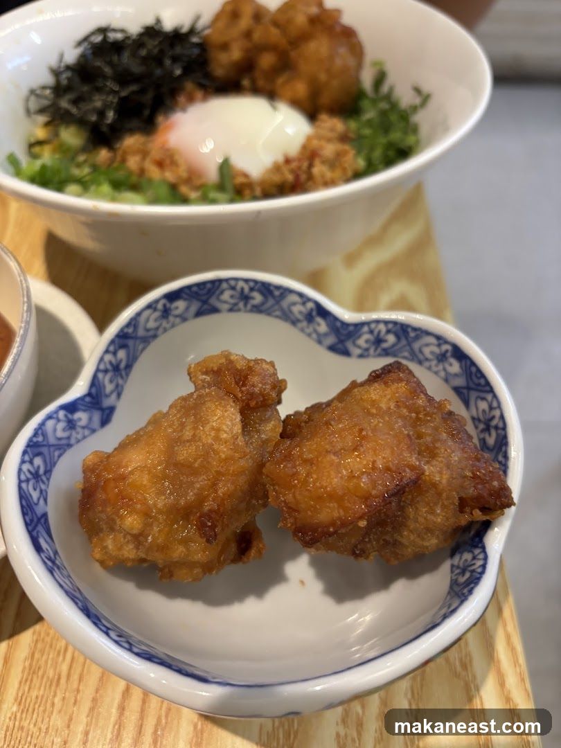 Fried Chicken and Rice Bowl