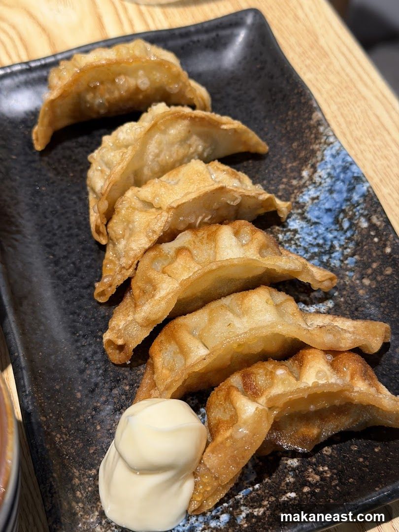 Fried Dumplings with Dipping Sauce