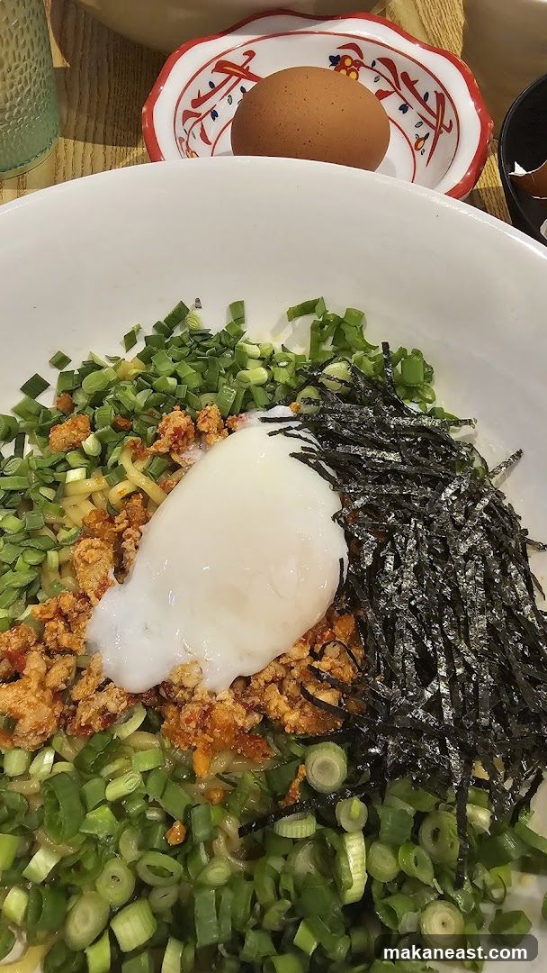 Noodle Bowl with Egg and Toppings