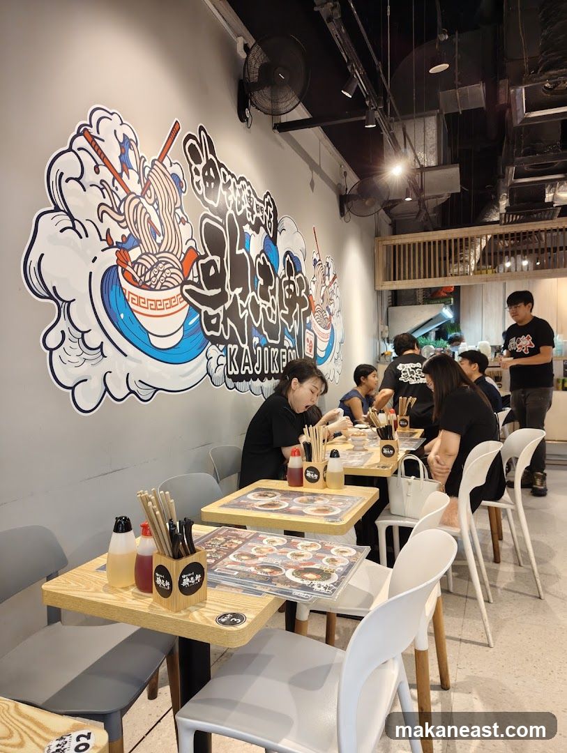 Restaurant Interior with Diners