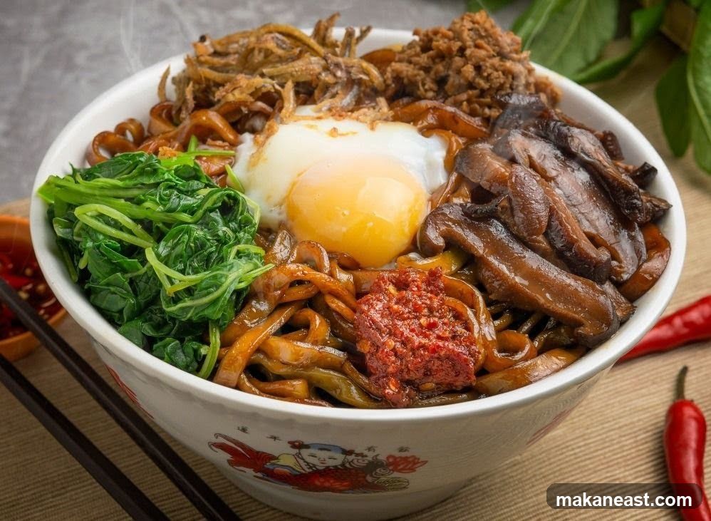 Noodles with Egg and Toppings