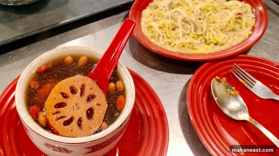 Dessert and Noodles