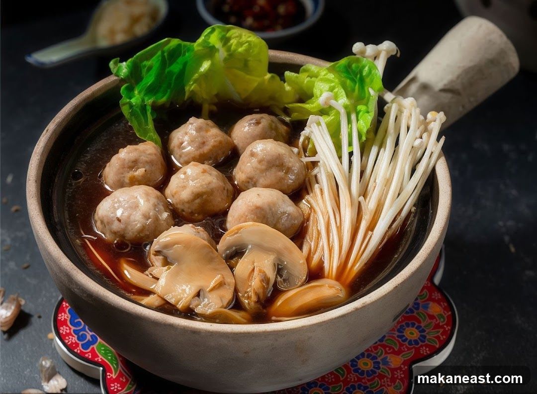 Meatball and Mushroom Stew