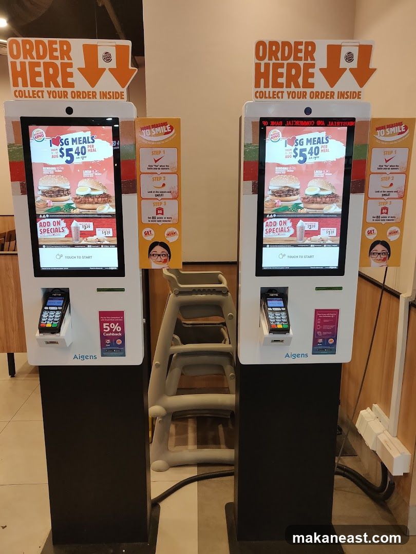 Self-order kiosks