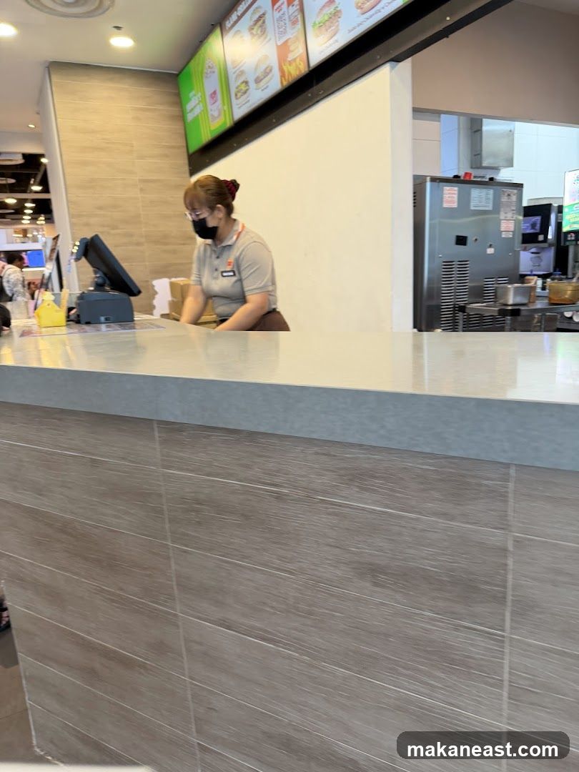 Fast Food Counter