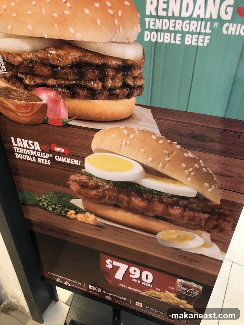 Burger King Menu