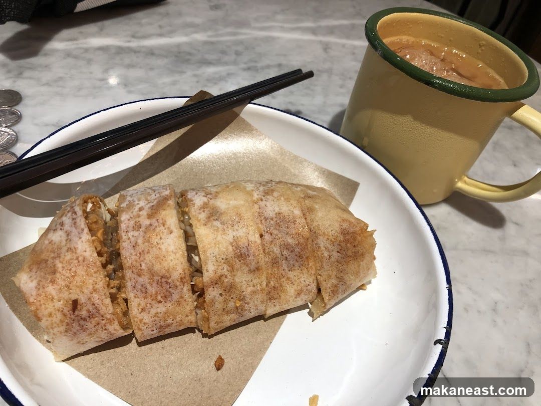 Spring Roll and Drink