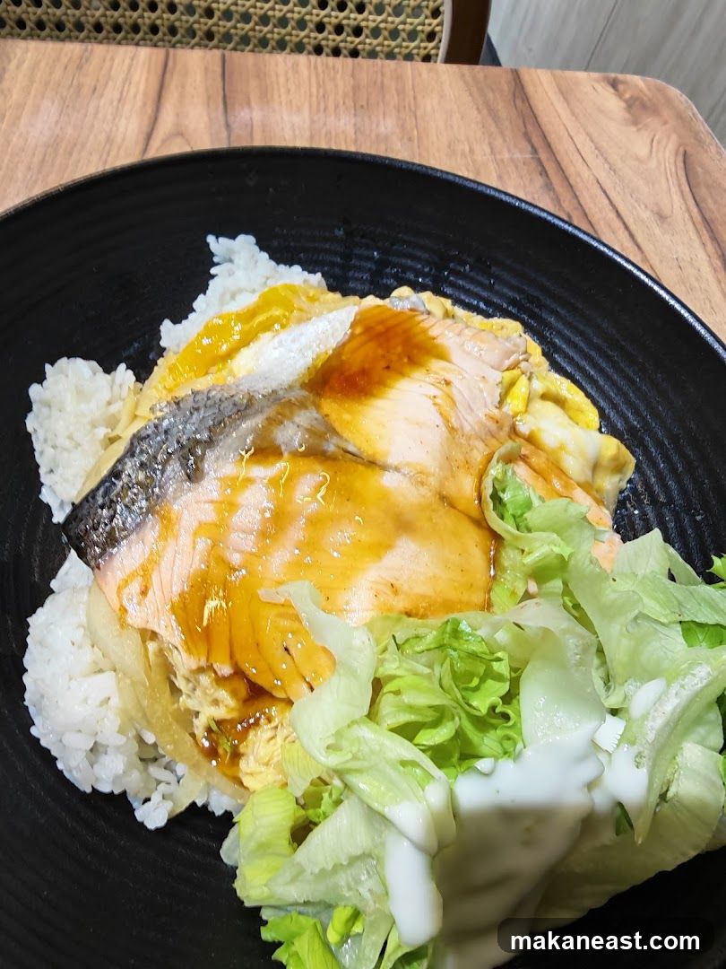 Salmon Donburi