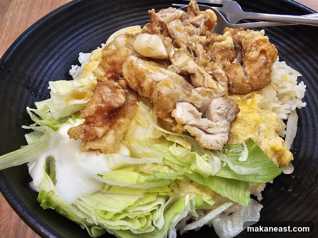 Fried Chicken Rice Bowl