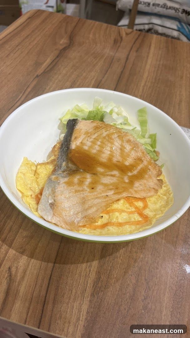 Salmon and Rice Bowl
