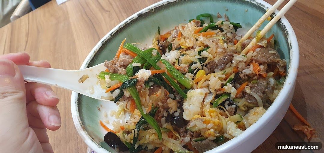 Bibimbap with a Spoonful