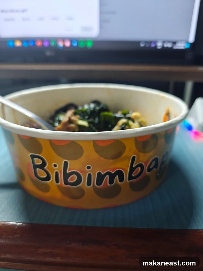 Bibimbap in a Bowl