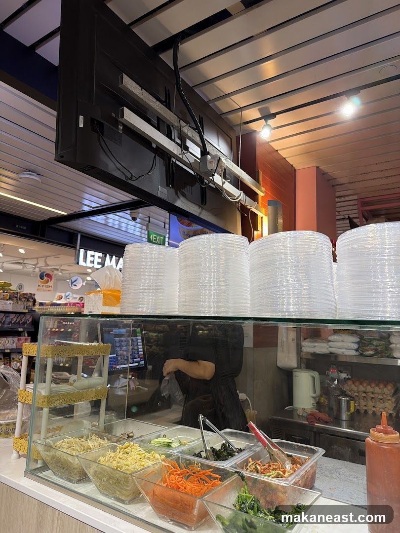 Korean Food Counter