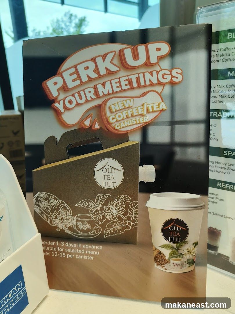 Old Tea Hut Coffee/Tea Canister Promotion