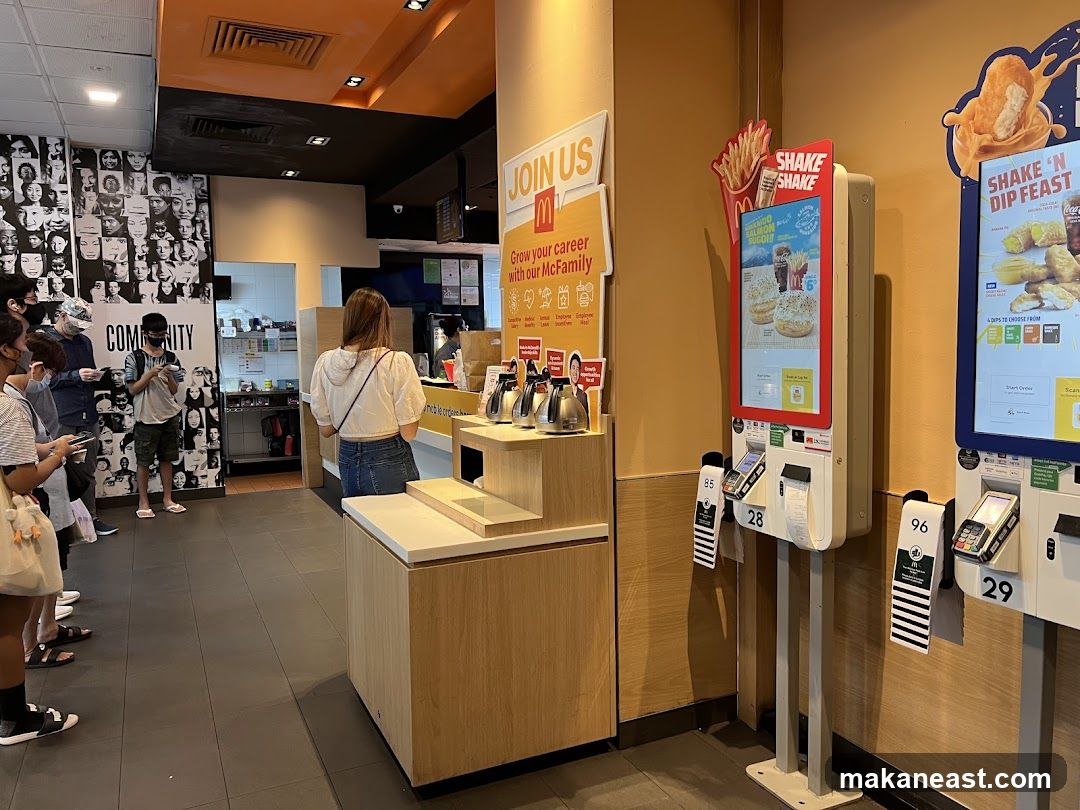 Fast Food Restaurant Interior