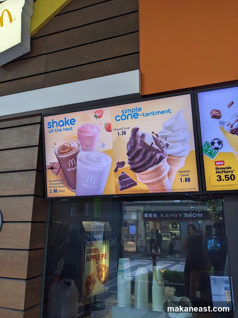 McDonald's Menu