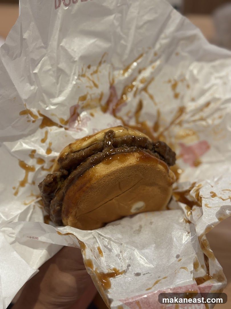 Burger with Sauce