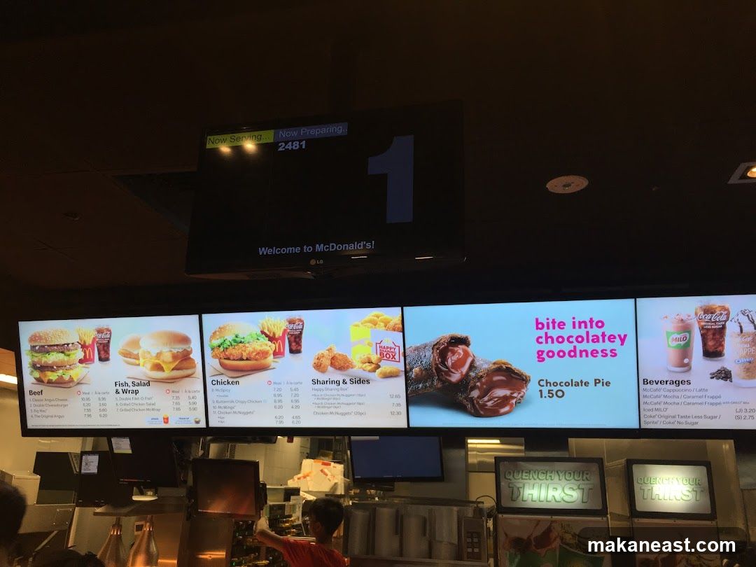 McDonald's Menu